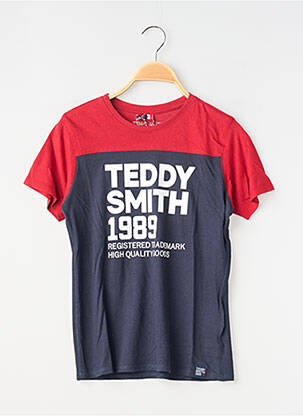 T-shirt bleu TEDDY SMITH garçon