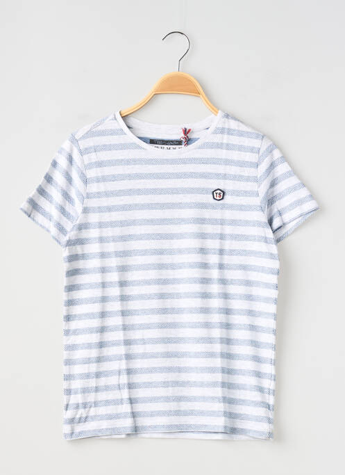 T-shirt tissage jersey manches courtes bleu TEDDY SMITH garcon