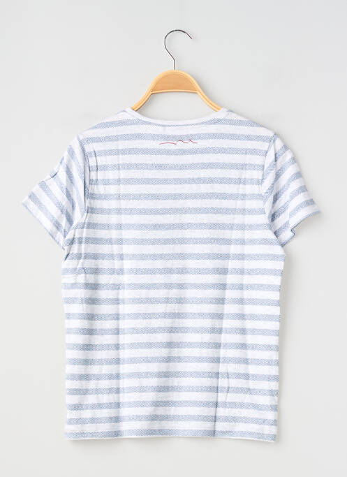 T-shirt tissage jersey manches courtes bleu TEDDY SMITH garcon