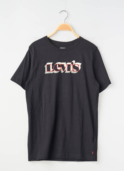 T-shirt coupe droite manches courtes noir LEVIS garcon