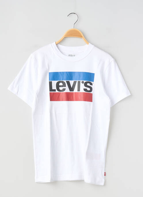 T-shirt coupe droite manches courtes blanc LEVIS garcon