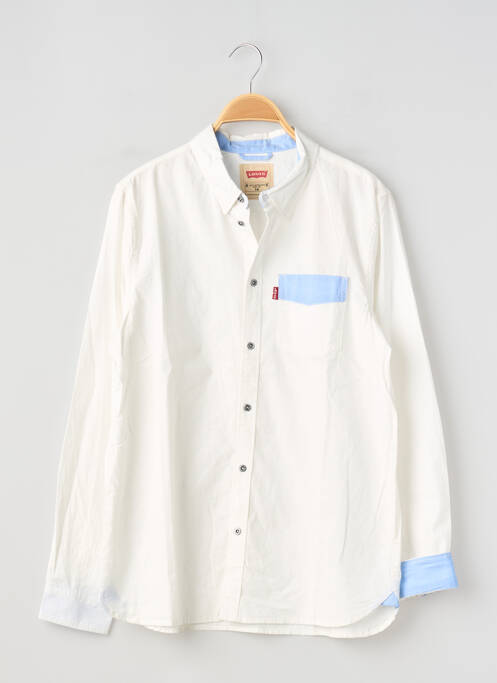 Chemise manches longues blanc LEVIS garçon