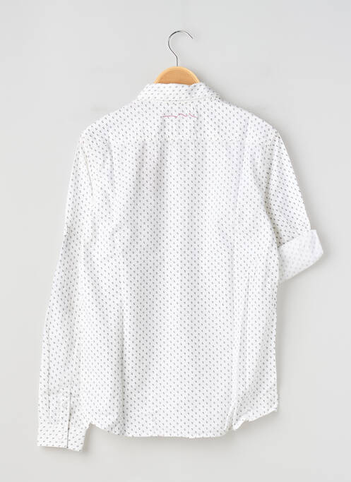 Chemise manches longues blanc TEDDY SMITH garçon