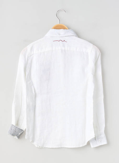 Chemise manches longues blanc TEDDY SMITH garçon