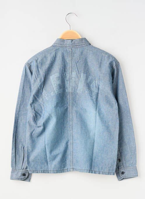 Chemise manches longues bleu LEVIS garçon