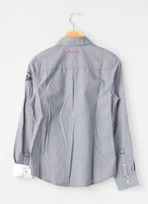 Chemise manches longues noir TEDDY SMITH garçon