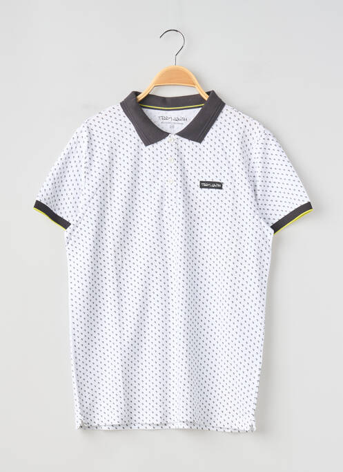 Polo blanc TEDDY SMITH garçon