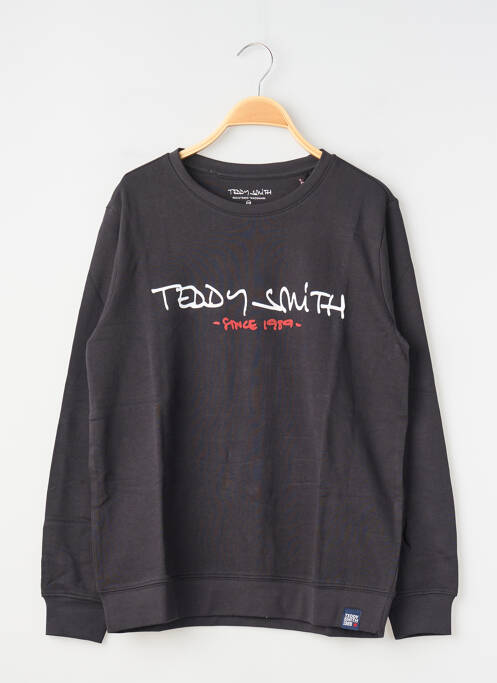 Sweat-shirt noir TEDDY SMITH garçon