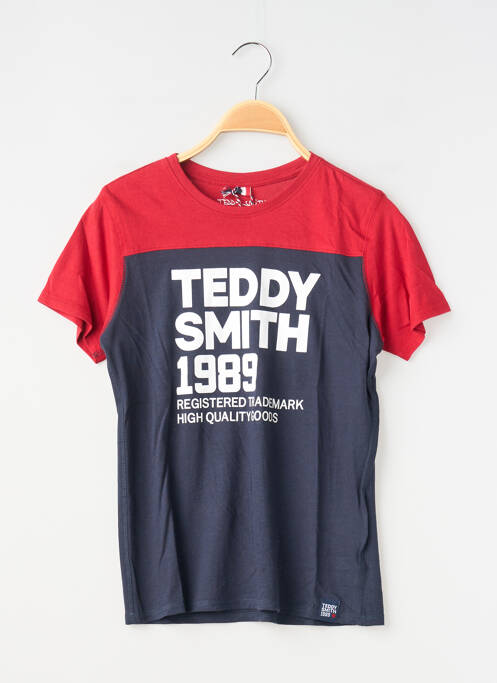 T-shirt bleu TEDDY SMITH garçon