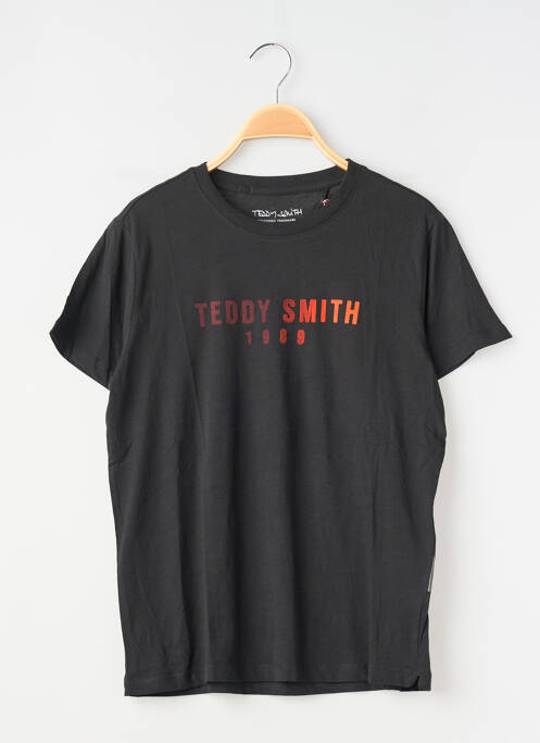 T-shirt noir TEDDY SMITH garçon