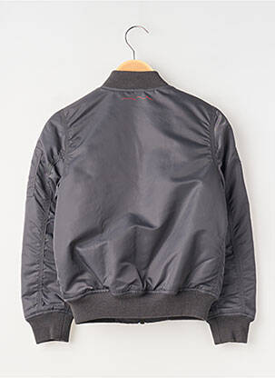 Blouson broderie gris TEDDY SMITH garçon