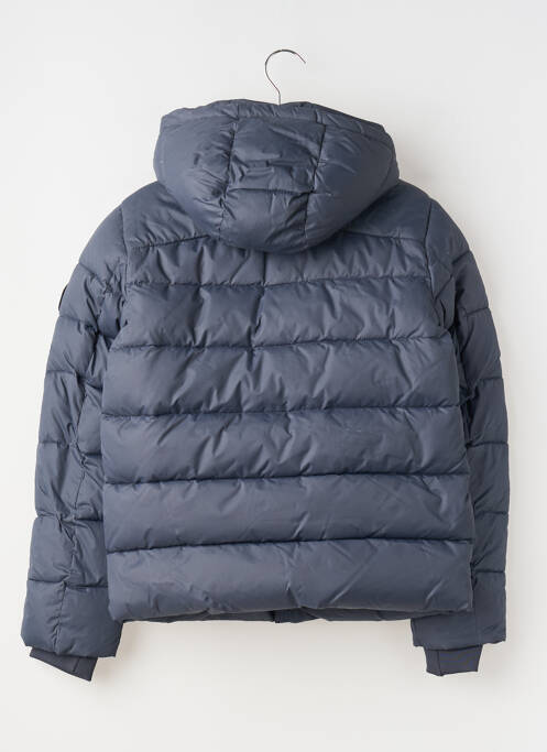 Doudoune manches longues a capuche bleu TEDDY SMITH garcon