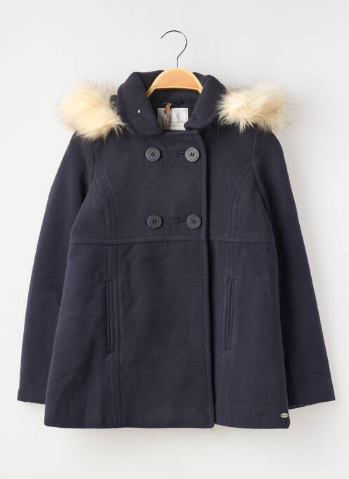 Manteau court bleu TEDDY SMITH fille