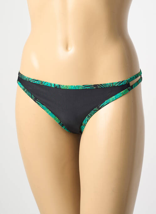 Bas de maillot de bain noir PIECES femme