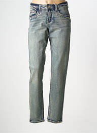 Jeans coupe slim tissage brut taille normale bleu CREAM femme