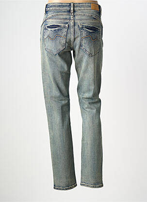 Jeans coupe slim tissage brut taille normale bleu CREAM femme