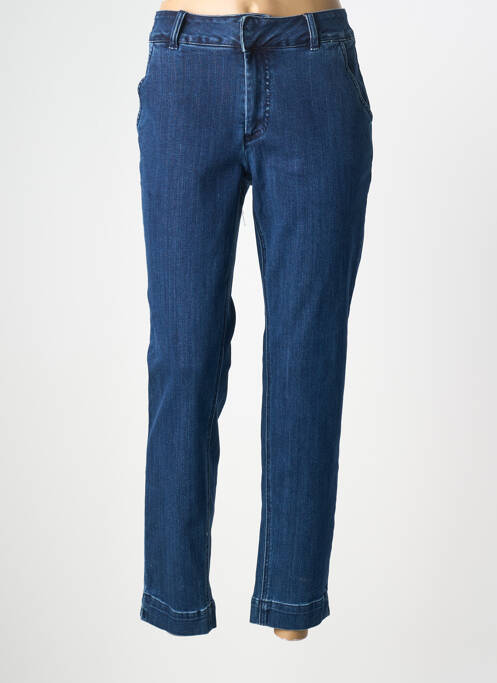 Pantalon chino bleu KAFFE femme