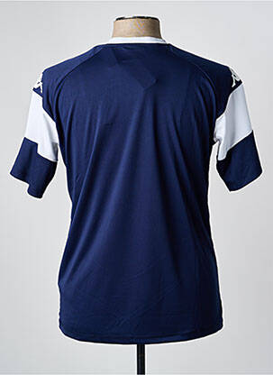 T-shirt coupe droite manches courtes bleu KAPPA homme
