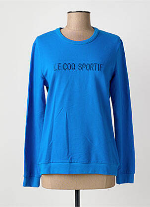 Sweat-shirt manches longues manches longues bleu LE COQ SPORTIF femme
