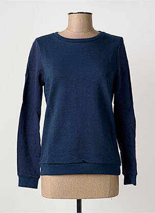 Sweat-shirt manches longues manches longues bleu LE COQ SPORTIF femme