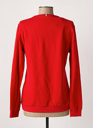 Sweat-shirt manches longues manches longues rouge LE COQ SPORTIF femme