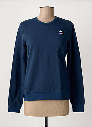 Sweat-shirt manches longues manches longues bleu LE COQ SPORTIF femme