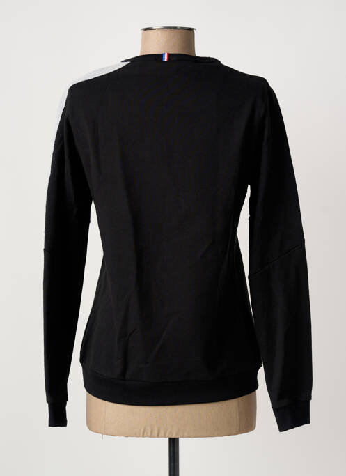 Sweat-shirt manches longues manches longues noir LE COQ SPORTIF femme