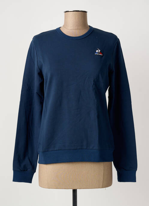 Sweat-shirt manches longues manches longues bleu LE COQ SPORTIF femme