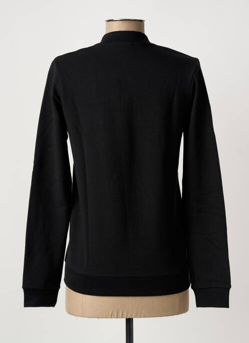 Veste casual col rond noir LE COQ SPORTIF femme