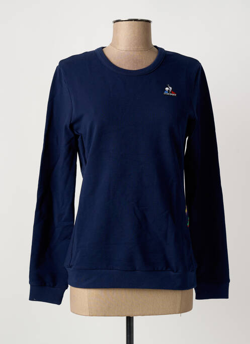 Sweat-shirt bleu fonce LE COQ SPORTIF femme