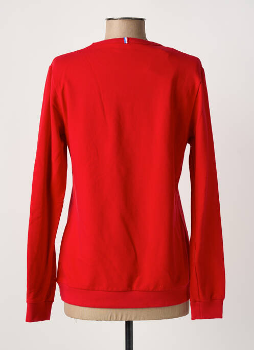 Sweat-shirt rouge LE COQ SPORTIF femme