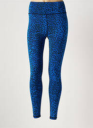 Legging taille élastique bleu RAGDOLL femme