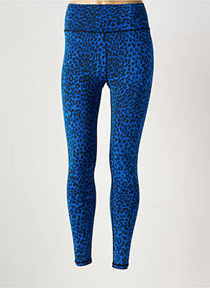 Legging taille élastique bleu RAGDOLL femme