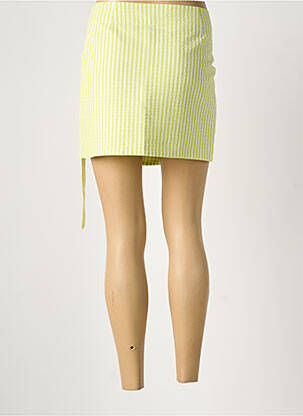 Jupe courte coupe droite vert ROSEANNA femme