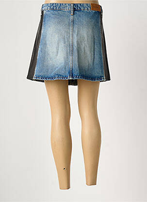 Jupe courte poches bleu RAGDOLL femme