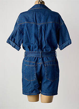 Combishort poches manches courtes bleu MARGAUX LONNBERG femme