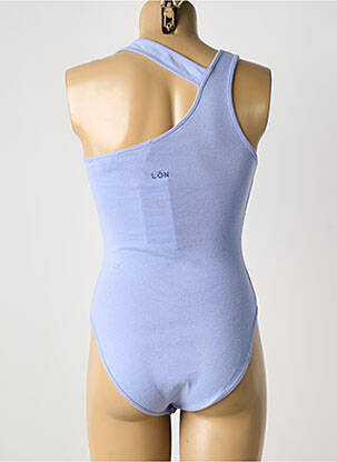 Body coupe cintrée fines bretelles violet MARGAUX LONNBERG femme
