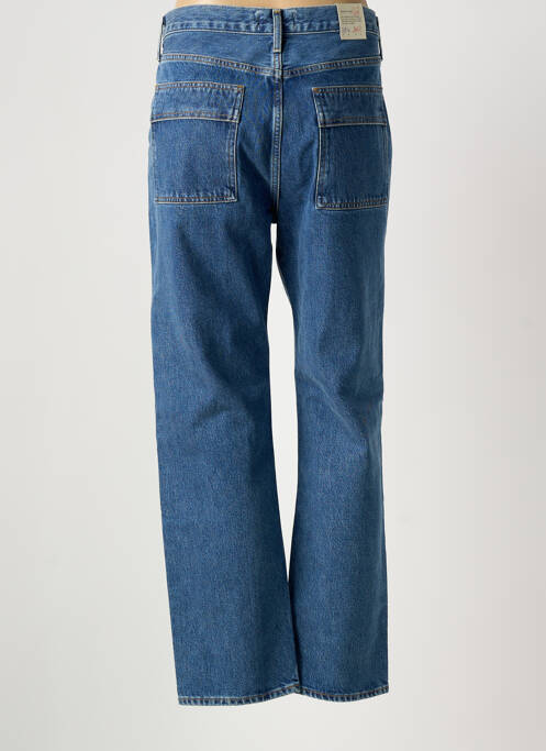 Jeans coupe droite bleu AGOLDE femme