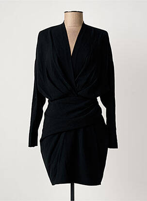 Robe courte manches longues manches longues noir IRO femme