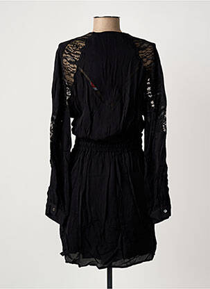 Robe courte manches longues manches longues noir IRO femme