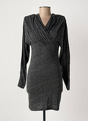 Robe courte manches longues manches longues gris IRO femme