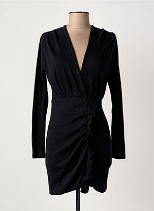 Robe courte manches longues manches longues noir IRO femme