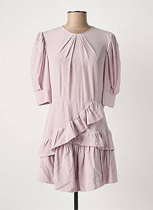 Robe courte manches 3/4 manches 3/4 violet IRO femme