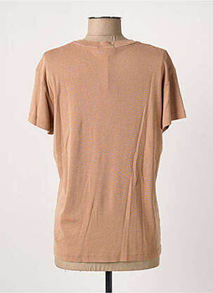 T-shirt imprimé fantaisie manches courtes marron RAGDOLL femme