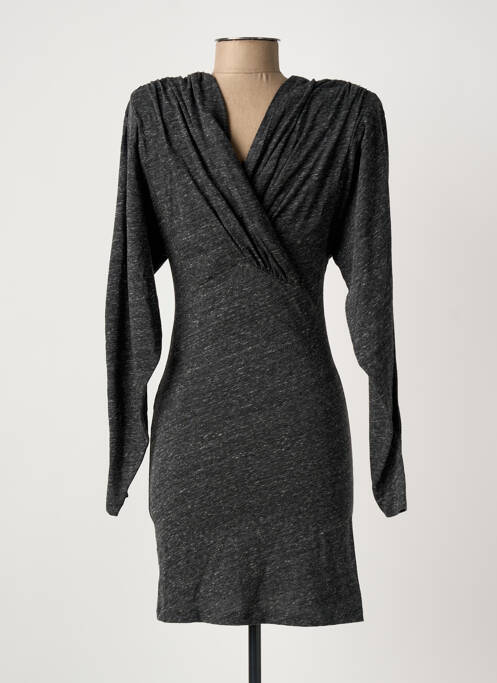 Robe courte manches longues manches longues gris IRO femme