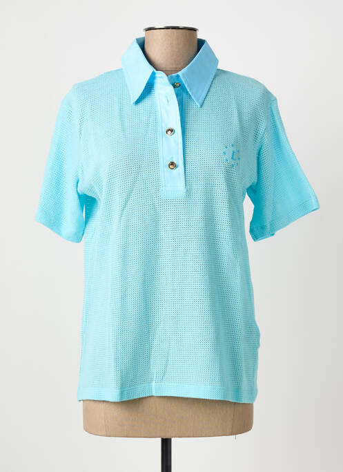 Polo bleu MARGAUX LONNBERG femme