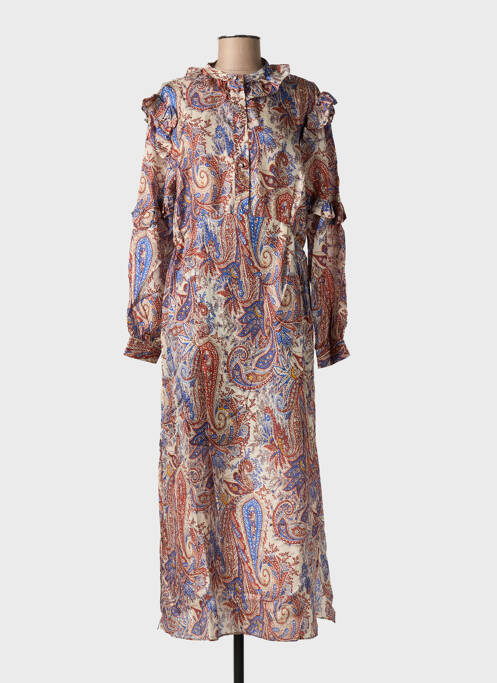 Robe longue orange ROSEANNA femme