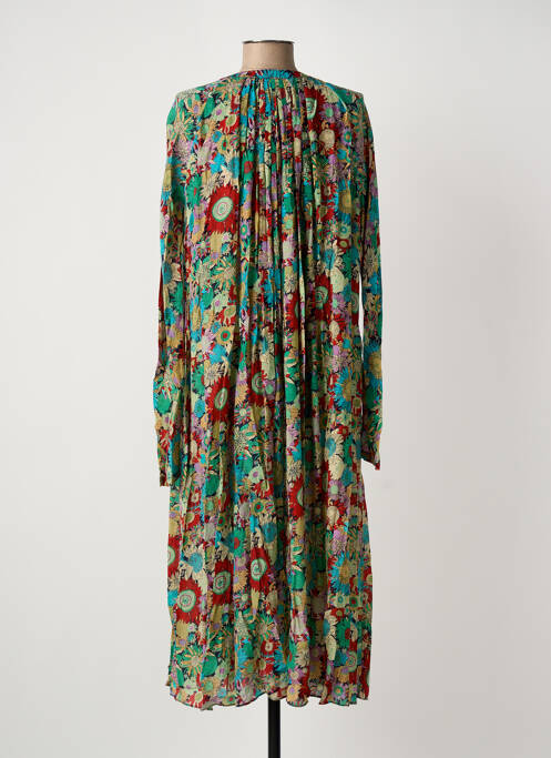 Robe mi-longue vert LAURENCE BRAS femme