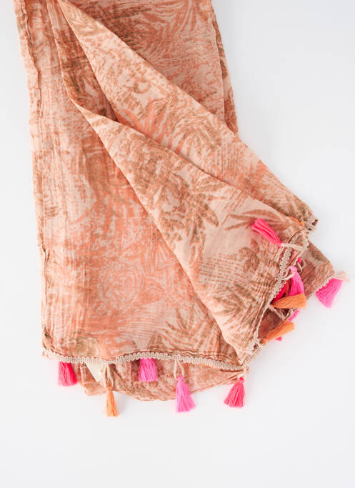 Foulard rose PIECES femme
