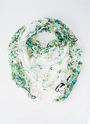 Foulard imprimé fantaisie vert VERO MODA femme